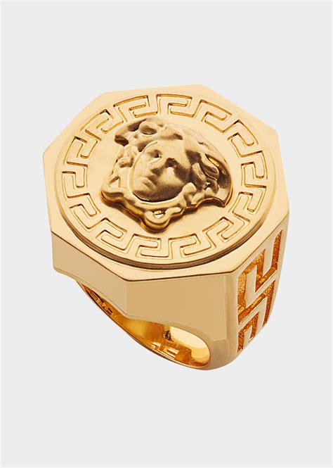 chevaliere bague versace homme|Bagues Homme .